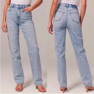 Abercrombie & Fitch High Rise Dad Jean